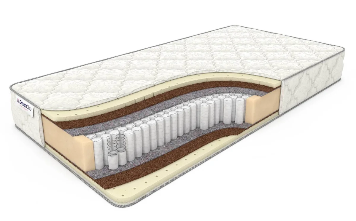 Матрас DreamLine SleepDream Medium S1000 – купить в Комсомольске-на-Амуре,  цены в интернет-магазине «МногоСна»